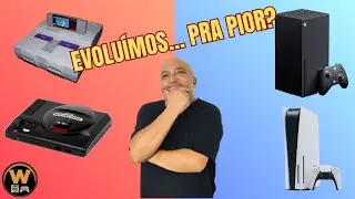 Os Consoles Evolu&iacute;ram&hellip; Mas os Jogos Ficaram Menos Divertidos? | Uma Reflex&atilde;o Gamer