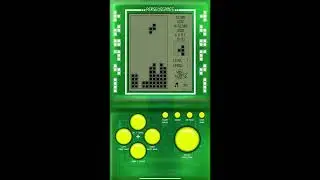 Brick Game 19 in 1 Gameplay #1 (Tetris)