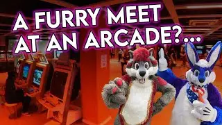 A Furry meet at an Arcade?!!! - Our first ever fursuit outing to an arcade