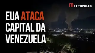 URGENTE: EUA ataca alvos em Caracas, capital da Venezuela 