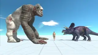 GORO & TRICERATOPS vs EVERY UNIT - Animal Revolt Battle Simulator