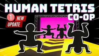 HUMAN TETRIS X CO - OP #1 | 2 player 
