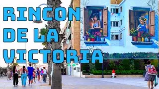 Rincon de la Victoria Malaga Costa Del Col Summer Sunset Walk