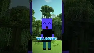 🤣MINECRAFT BUT VILLAGERS CAN TALK A LOT! | #minecraftanimation #dagamerleo #villagers