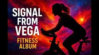 💫 Signal from Vega🪐 – Upbeat Electronic Background Music 2025  | Space Cardio mix 100–115 BPM