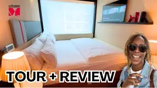 citizenM London Southwark Bankside hotel |  REVIEW + ROOM TOUR