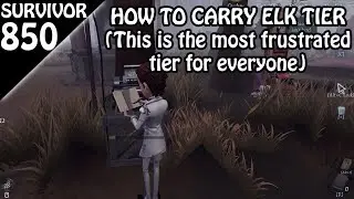 How to rank up fast in elk tier - Survivor Rank #850 (Identity v)