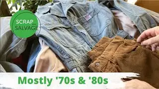 Unboxing Vintage Clothes