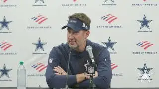 Brian Schottenheimer: Postgame #DALvsCAR | Dallas Cowboys 2025