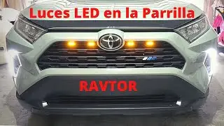 Nuevas Luces Estilo Raptor en la 2021 RAV4
