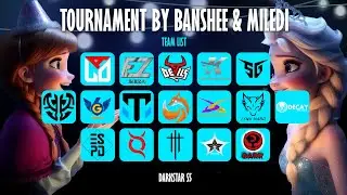 ✨TOURNAMENT BY BANSHEE & MILEDI DARKSTAR S5 | STAGE 1/2 | GROUP A✨ СТРИМ PUBG MOBILE ✨