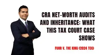 CRA Net-Worth Audits and Inheritance: What This Tax Court Case Shows