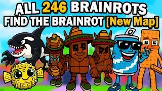 ALL 246 Brainrot Locations! 🧠 NEW MAP FULL GUIDE | Find the Brainrot (Roblox)