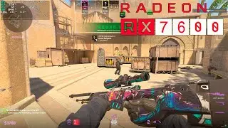 Counter-Strike 2 : ON RX 7600 + i3 10100f