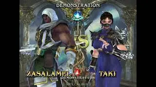 SOULCALIBUR III [PS5] | Zasalamel beats Taki [Demonstration Mode]