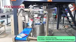8 position doypack packing machine with hight speed of 15 to 30 bag per minute
