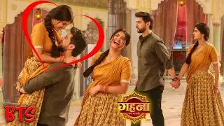 Gehna Zevar Ya Zanjeer | Cutest Moments of Ayushman and Gehna On Set | BTS