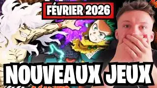 🚨 TOP NOUVEAUX JEUX GACHA F&Eacute;VRIER 2026 🚨 TU VAS CRAQUER ! 😱