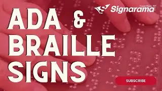 ADA and Braille Signs | Safety for Everyone | Signarama Great Neck, NY