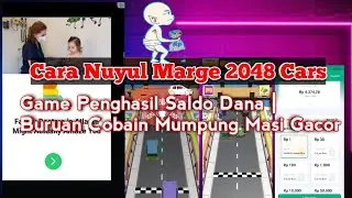 🔴 Cara Nuyul Marge 2048 Cars Game Penghasil Saldo Dana | Buruan Cobain Mumpung Masih Gacor 💯