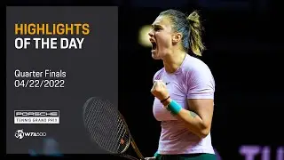 Porsche Tennis Grand Prix 2022 | Highlights of the Day | Friday