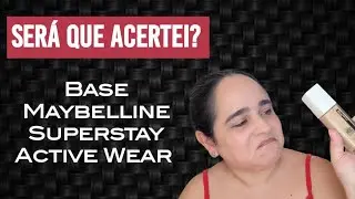 Unboxing Base Maybelline Superstay Active Wear. #maybelline
