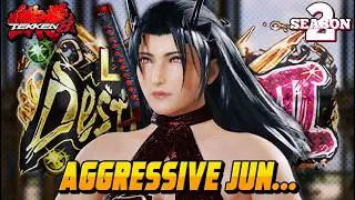 RAYx2xNICE Aggressive High-Level Jun – Tekken 8 Ranked