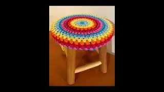 Top 30 amazing crochet stool cover/ideas and hacks