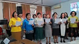 Lagu Dengarlah Tuhan memanggilmu_Padus GLORIA_Ibadah Minggu Gereja POUKLI_04 Jan 2025