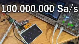 LIVE: Capturing 100.000.000 Sa/s ADC