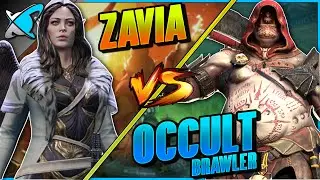 ZAVIA vs OCCULT BRAWLER | Best Clan Boss Poisoners Showdown !! | RAID: Shadow Legends