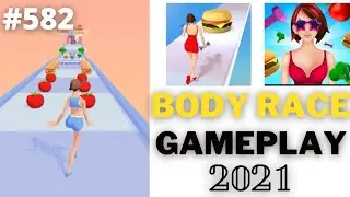 Body Race - Video Walkthroughs #582 Gameplays Android & iOS All Levels #shorts