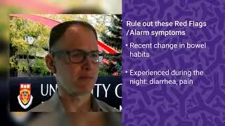 CDHF Talks IBS and the Gut Microbiome Part 4: Alarm Symptoms you should not Ignore if you have IBS