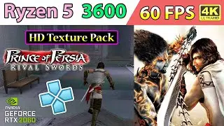 Prince of Persia: Rival Swords - HD Texture Pack &bull; 60 FPS &bull; 4K - PPSSPP Emulator | Ryzen 5 3600