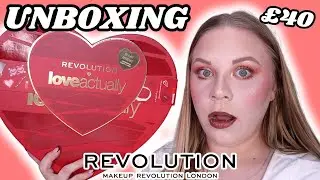 REVOLUTION X LOVE ACTUALLY ADVENT CALENDAR UNBOXING ❤️ | worth &pound;40? | makeupwithalixkate