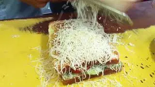 CHEESY Triple Layer Grilled Club Sandwich | Ahmedabad | Indian Street Food
