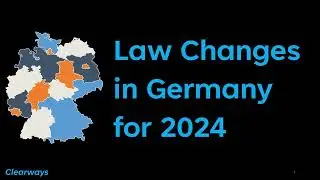 Law changes in germany for 2024