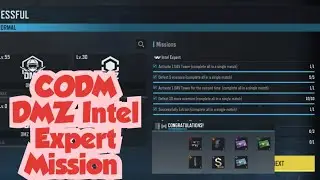 CODM DMZ Intel Expert Mission Complete