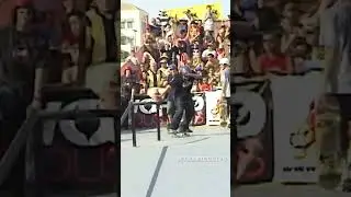 Chad Fernandez Kickflip Fs Board WWIII Contest 2001 Classic Skateboarding Shorts