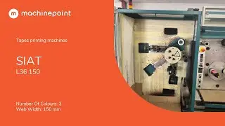 SIAT L36 150 Tapes printing machines | SIAT Machines