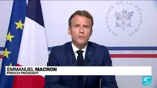 Macron vows EU initiative to deal with migrant influx from Afghanistan &bull; FRANCE 24 English