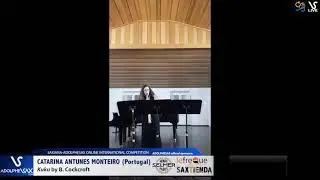 Catarina ANTUNES MONTEIRO plays  KUKU by B. Cockcroft #adolphesax