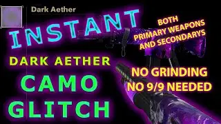 INSTANT DARK AETHER GLITCH TUTORIAL. NEW COLDWAR GLITCH. WORKING ON BOTH PRIMARY + SECONDARY patched