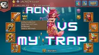 ACN Guild Came Against My Rally Trap -  Lordsmobile Rally Trap Action @trapgirl541