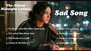 Midnight Letters – Silent Tear | Sad Music for Late Nights & Quiet Hearts