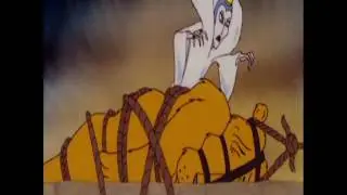 Triduum Aslan Death Scene from the Lion Witch Wardrobe Original Cartoon 1979