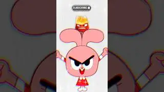 ANAIS Watterson Emotions | Part 1 #gumball #theamazingworldofgumball #insideout #animation #shorts