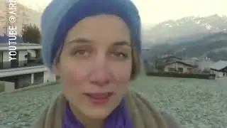 FRENCH GIRL IN PAKISTAN alone in streets