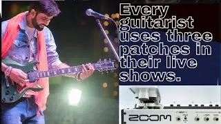 Zoom G5 3 Best Tone | Clean | Overdrive | Distortion |  #live #Gigs