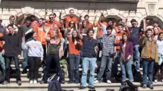 ASME Flash Mob Sings UT Austin Fight Song